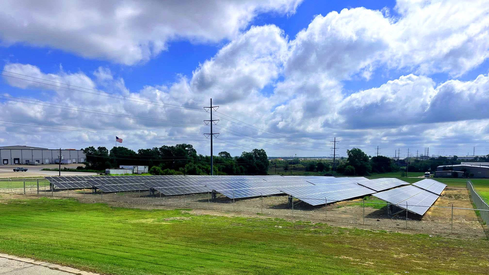 Solar Array at Temple, TX