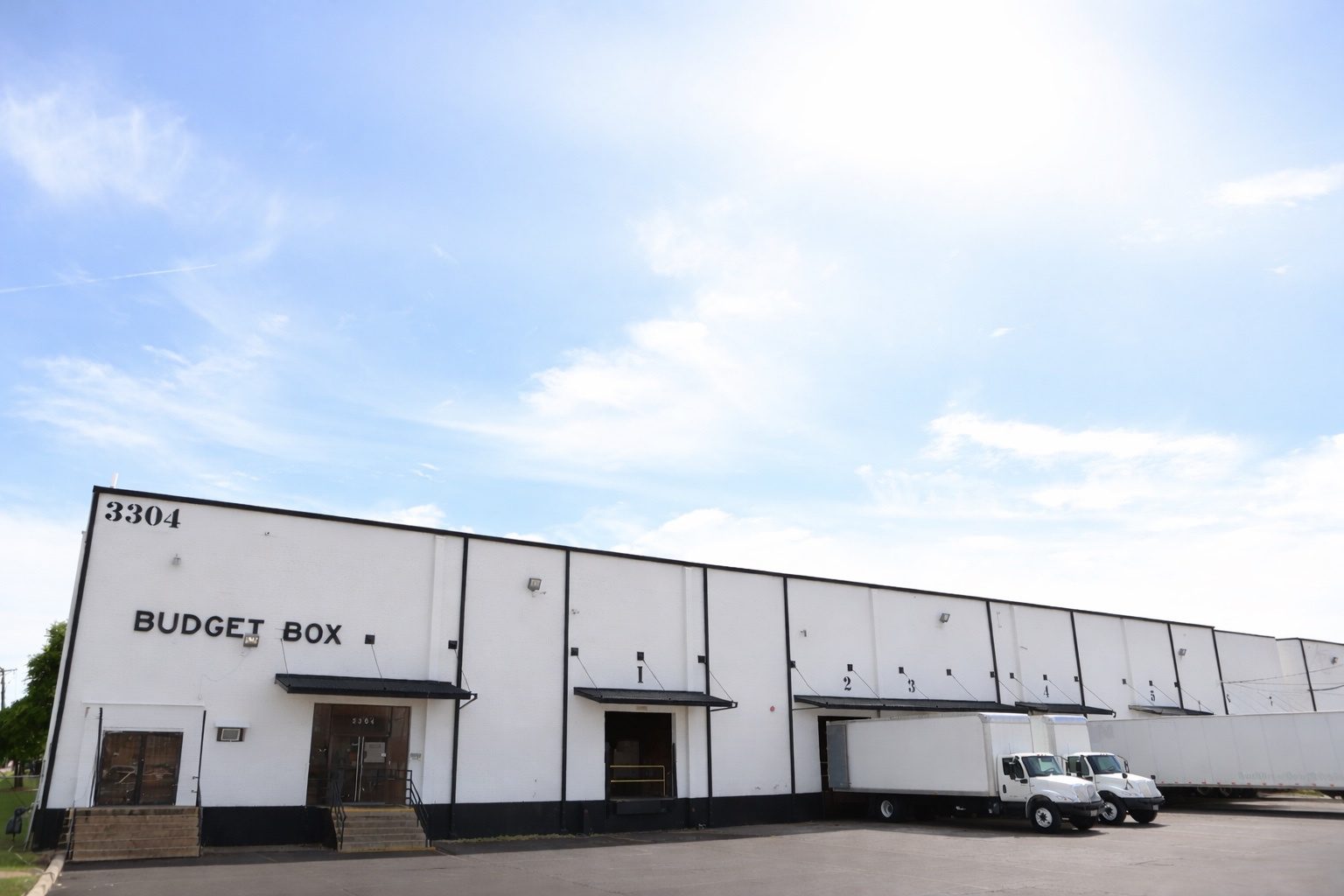 Budget Box warehouse long side profile